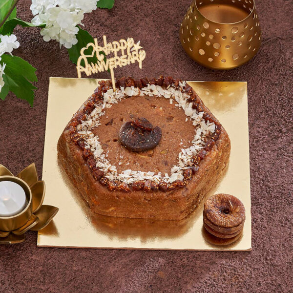 Anjeer Milk Cake