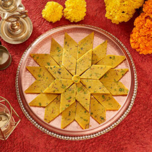 Kesar Kaju Katli
