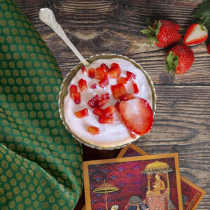 Strawberry yogurt