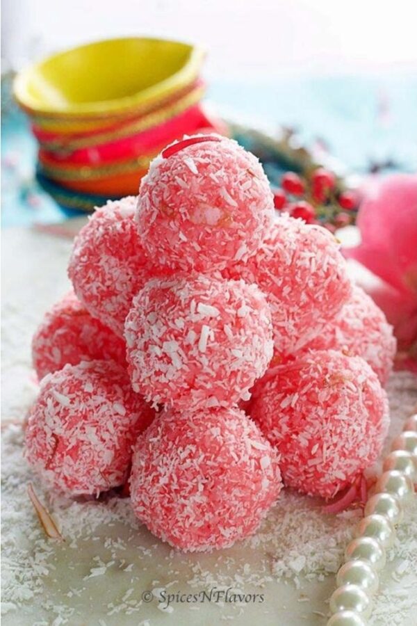 Rose Ladoo (Stevia)